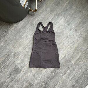 Dark Grey Lululemon Sportswear / Activewear Tank Top / Shirt